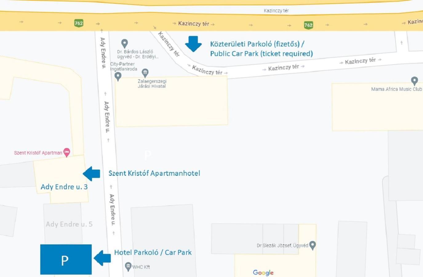 Szent Kristof Apartmanhotel Zalaegerszeg Εξωτερικό φωτογραφία